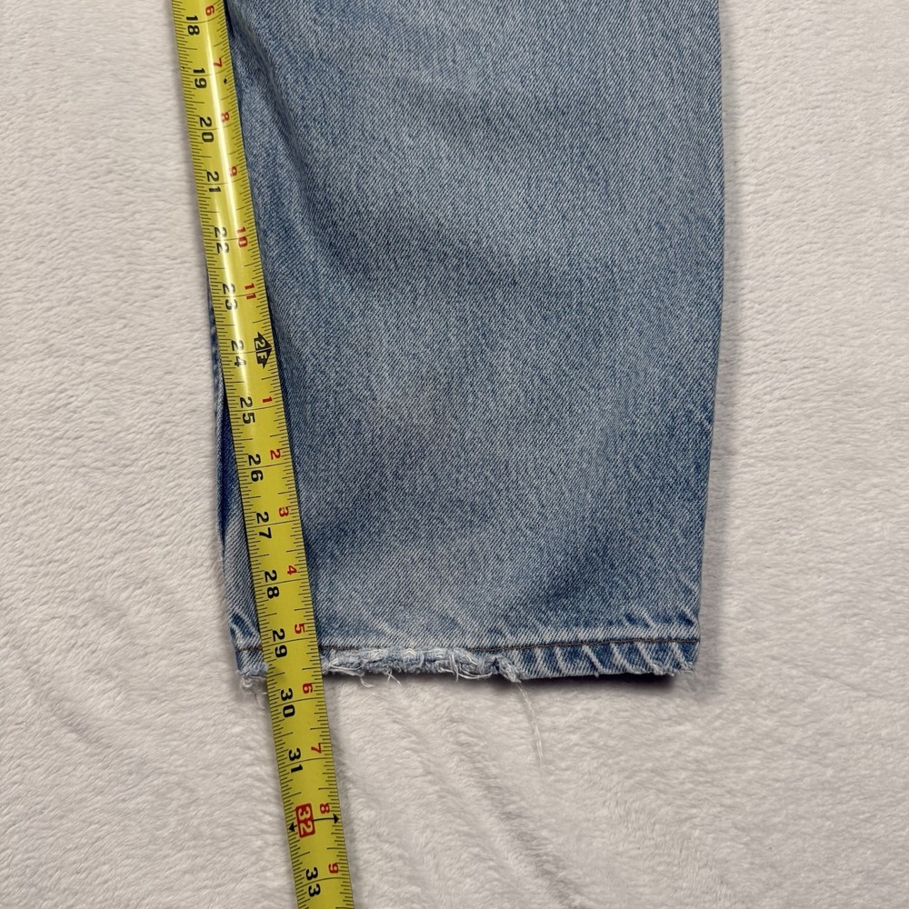 Levis Jeans Mens 36x30 Blue Relaxed Fit Straight Leg Vintage Flaws - Picture 14 of 16